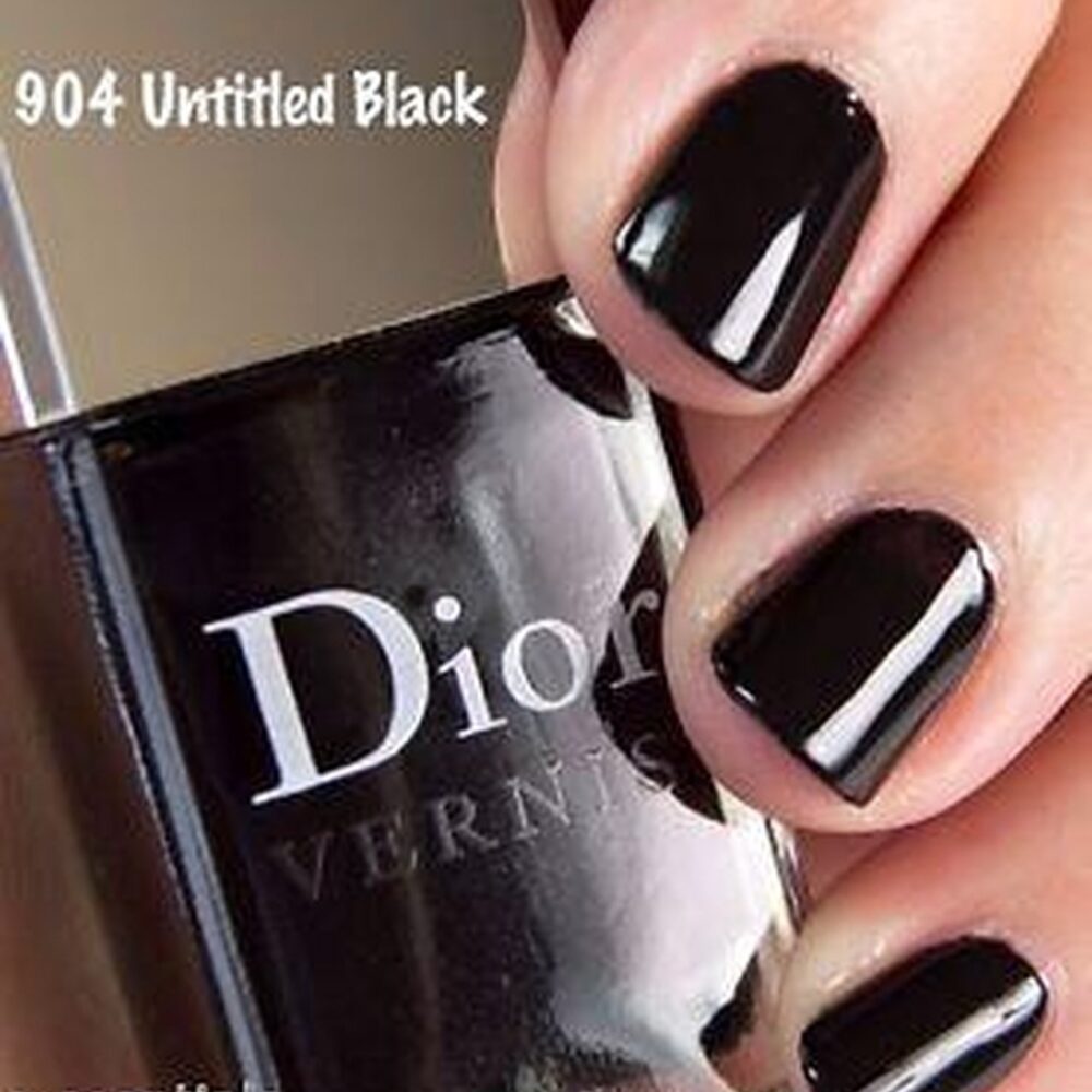 Dior, vernis nail lacquer - untitled black 904 -