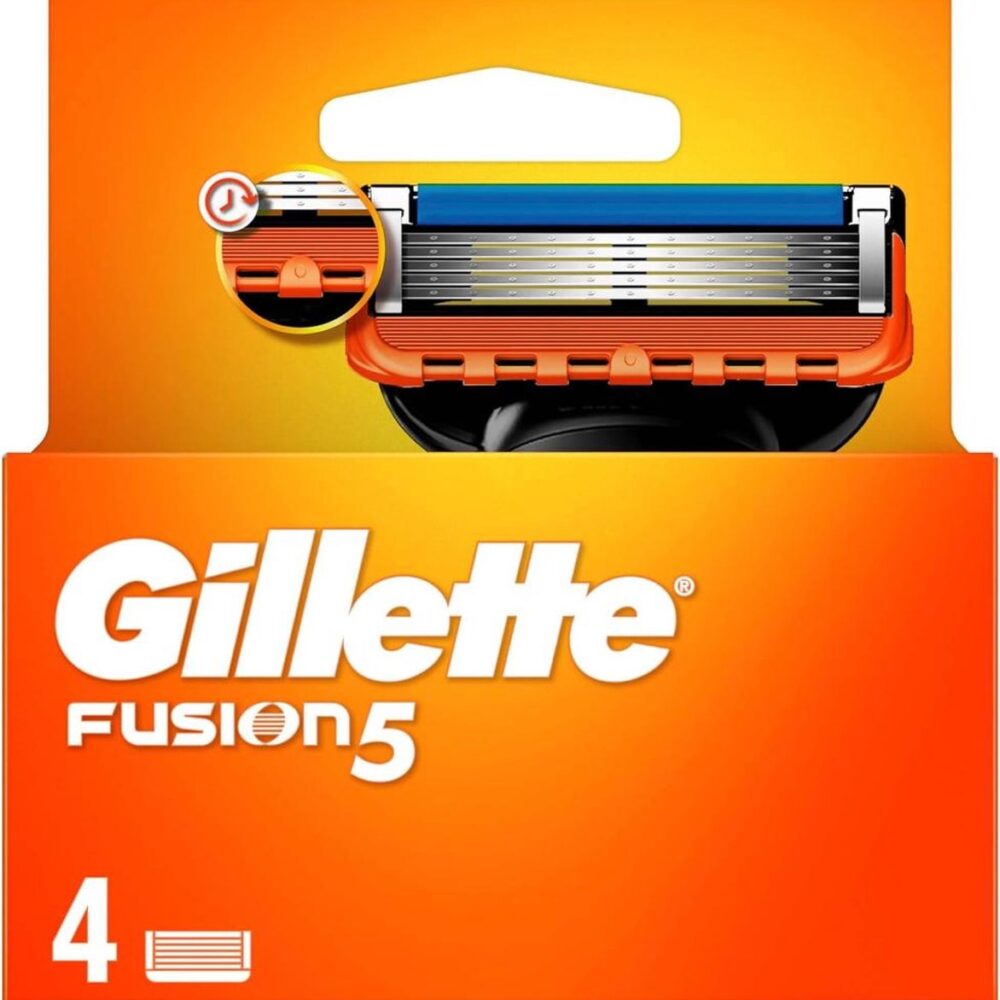 Gillette Fusion 5 - Scheermesjes/Navulmesjes - 4 Stuks