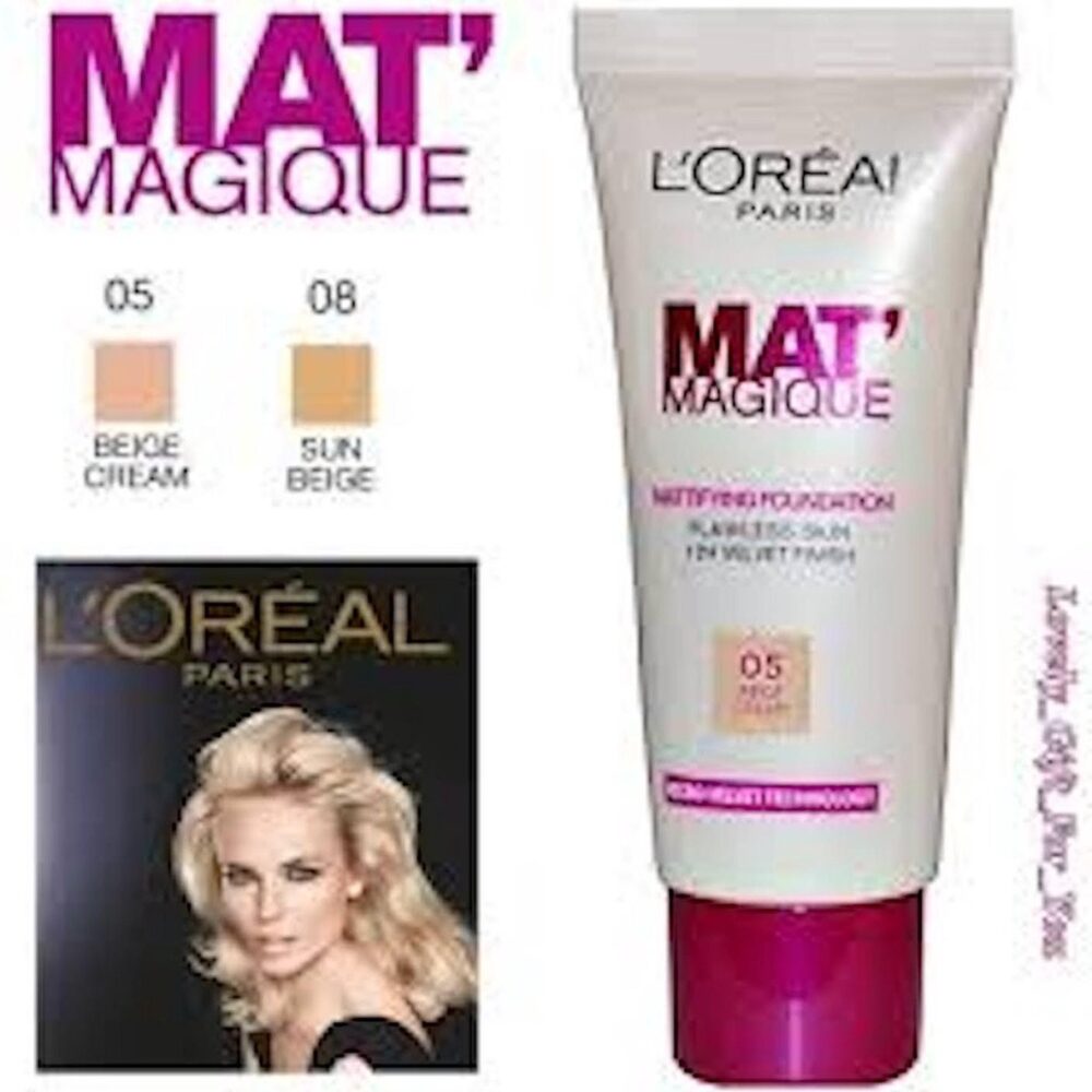 L oréal MAT MAGIQUE 05 beige cream