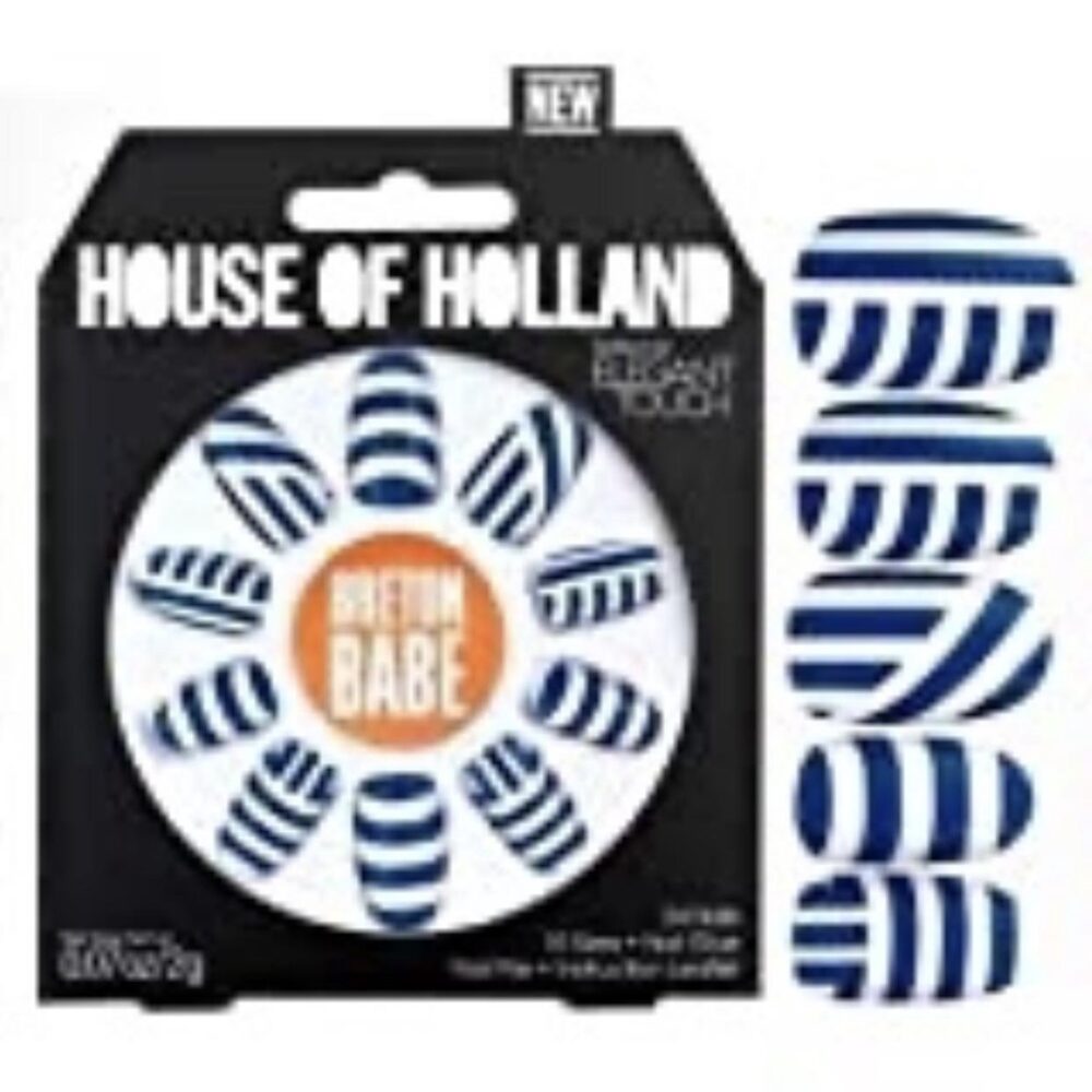 Elegant Touch House Of Holland Kunstnagels Breton Babe 24 stuks + Lijn