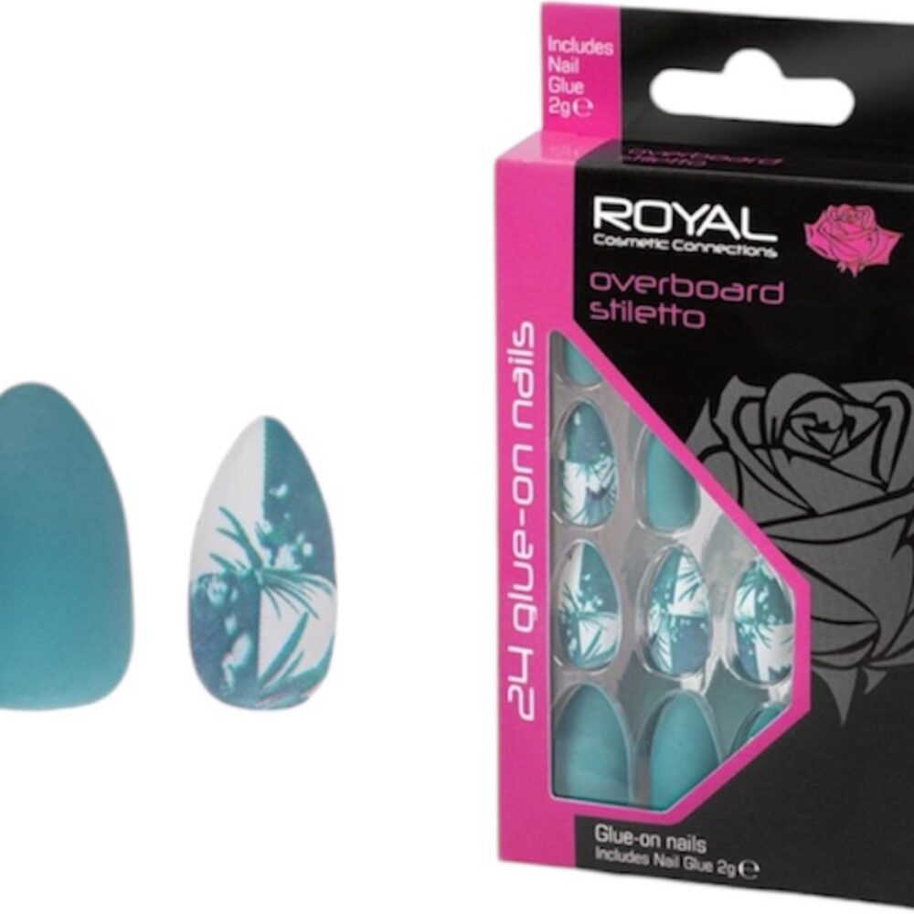 Royal Overboard Stiletto Nepnagels 24stuks