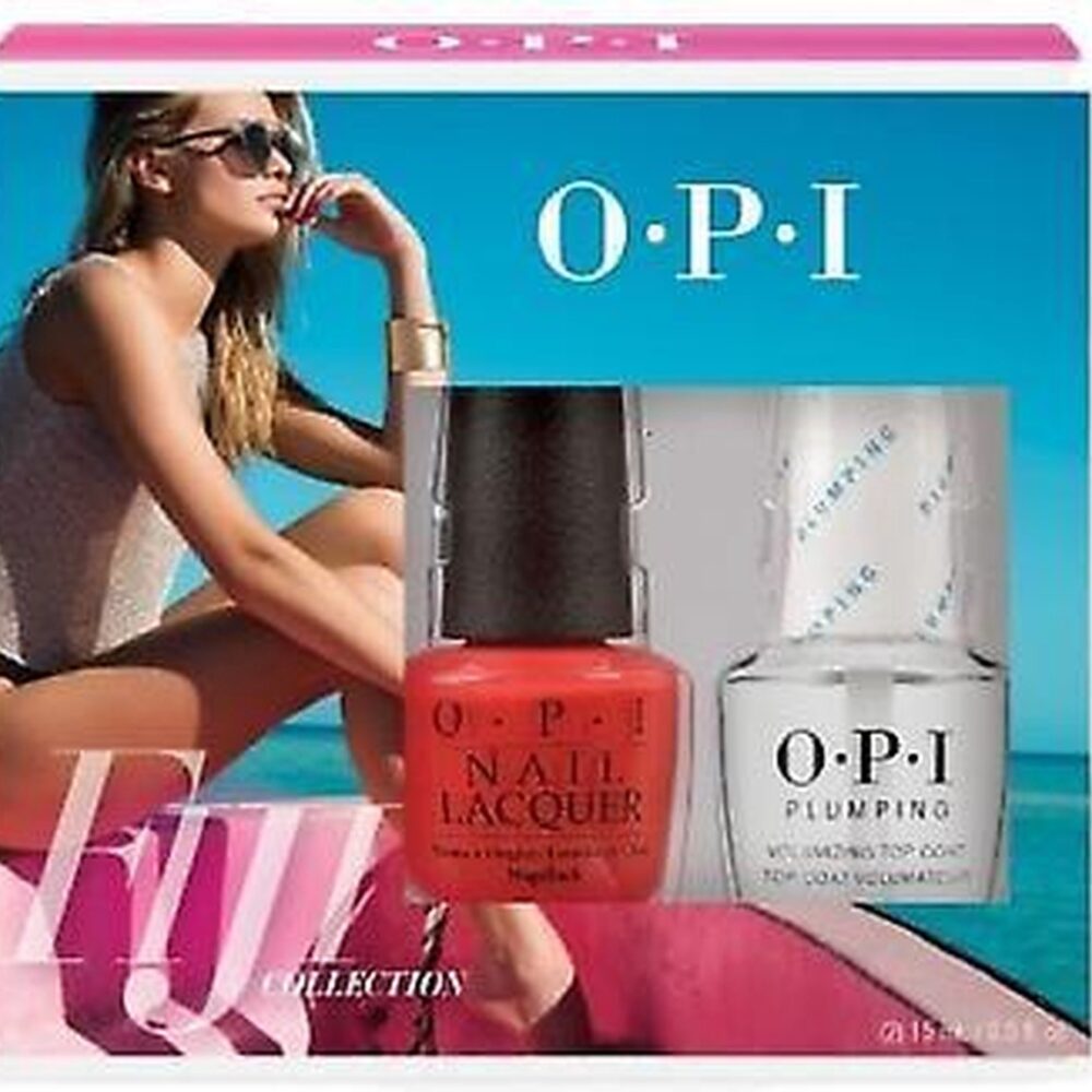 OPI set Fuji Collection Living on the Bula-Vard & topcoat