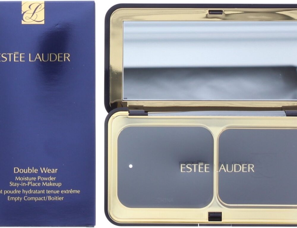 Estée Lauder Double Wear Moisture Powder Stay-In-Place Makeup Empty Compact