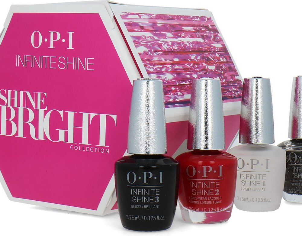 O.P.I Infinite Shine Shine Bright Collection Cadeauset - 4 x 3.75 ml
