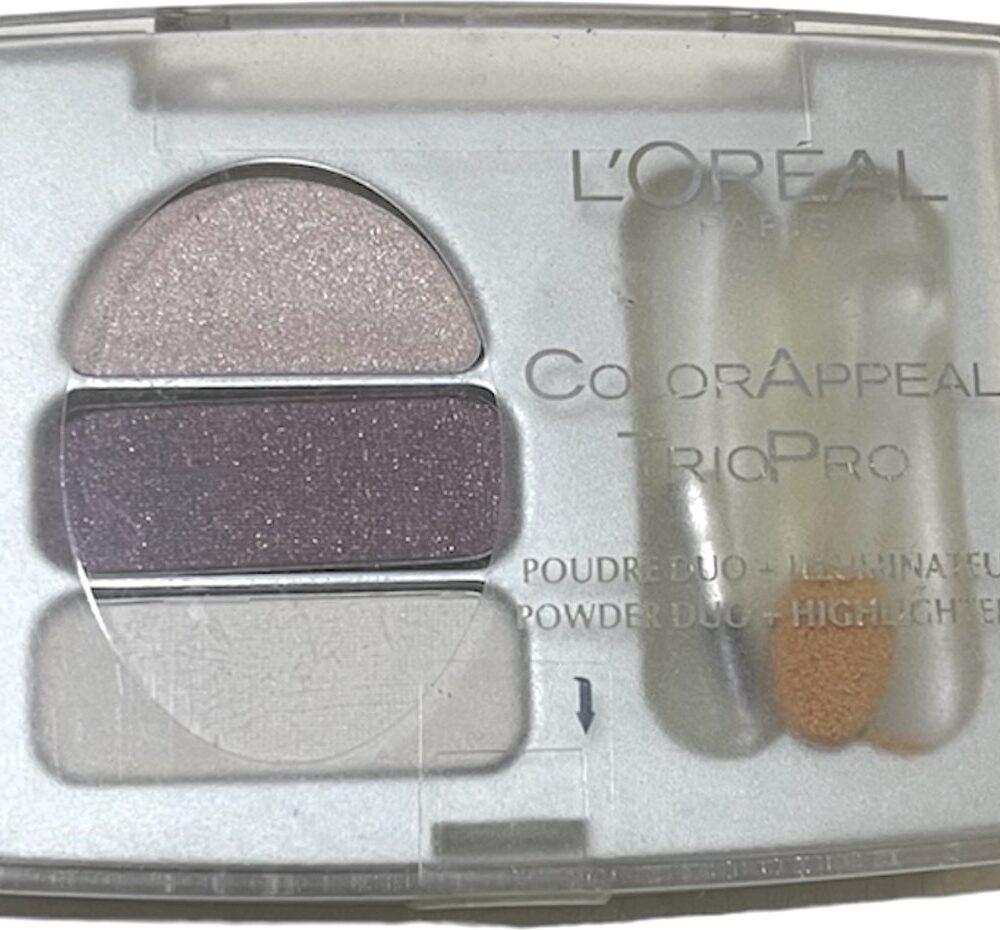 L’Oréal Color Appeal Trio Pro Oogschaduw 308 plum Palette 3.5gr