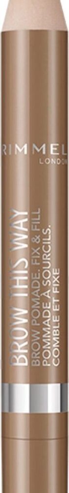 Rimmel Brow Pomade Medium brown - Medium brown