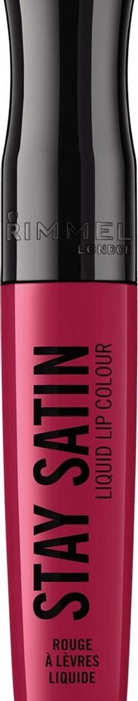 Rimmel London STAY SATIN LIQUID LIP COLOUR Rad Dark red
