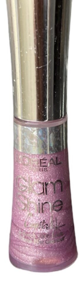 L’Oréal Glam Shine Lipgloss 112 Sapphire Strass Crystal Rose Lilac Glitter 6ml