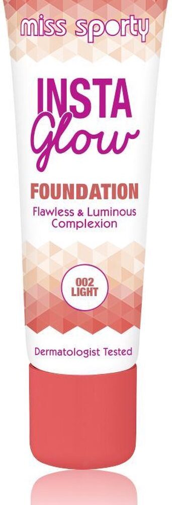 Miss Sporty Instaglow Foundation - 002 Light - Foundation