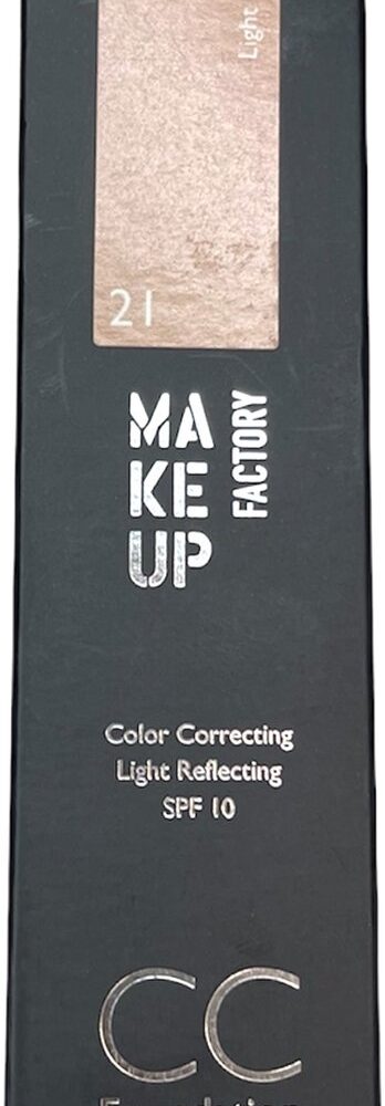 Make Up Factory CC Foundation 21 light Caramel 30ml