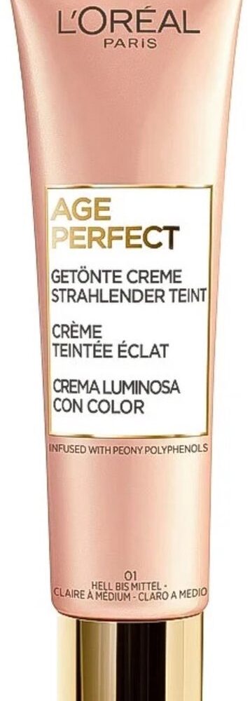 L'Oréal Age Perfect Tinted Dagcrème - 01 Light To Medium