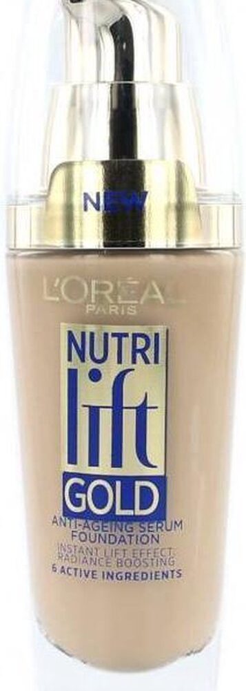L'Oréal Nutri Lift Gold Anti-Ageing Serum Foundation - 170 Beige Glow