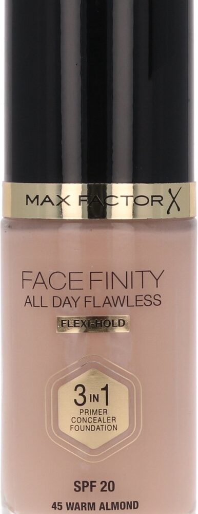 Max Factor Facefinity All Day Flawless 3-in-1 Liquid Foundation - 045 Almond