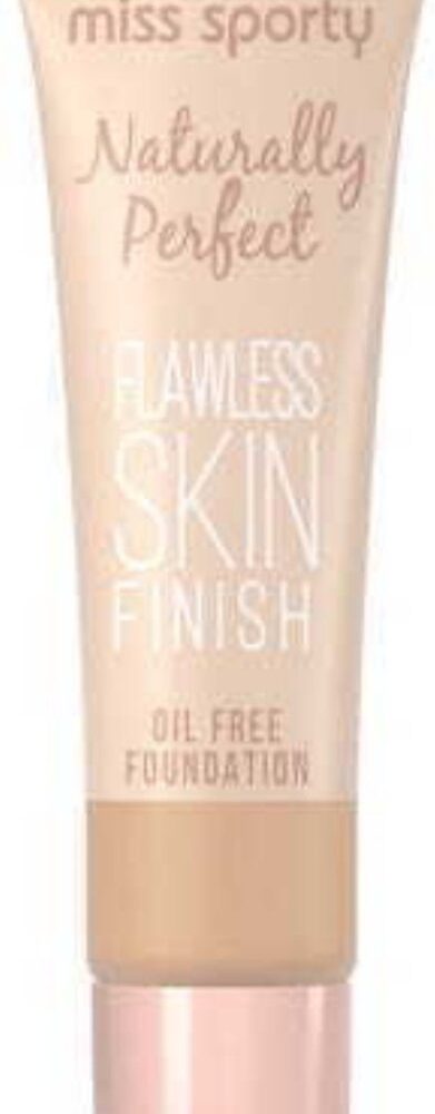Miss Sporty Naturally Perfect Foundation 300 Golden Honey 30mlFlawless Skin Finish Oil Free