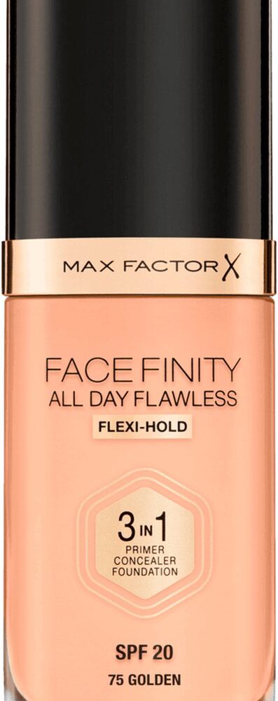 Max Factor Facefinity All Day Flawless 3-in-1 Liquid Foundation - 075 Golden