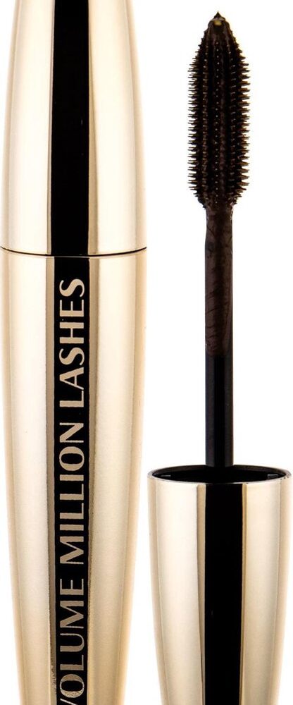 L’Oréal Paris Volume Million Lashes Bruine Volume Mascara verrijkt met Kaaterolie & zwarte orchidee oliën - Classic - Brown - Bruin - 10,7 ml