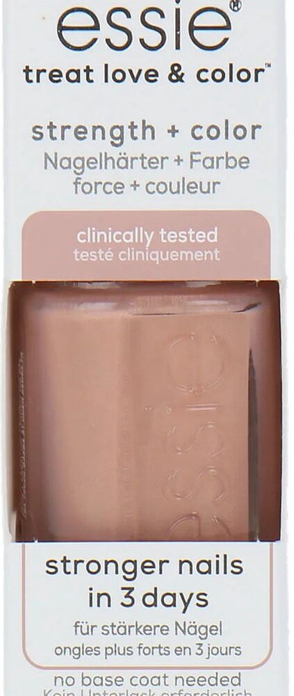 essie - TREAT LOVE & COLOR™ - 7 tonal taupe - roze - nagelverharder met calcium & camellia-extract - 13,5 ml