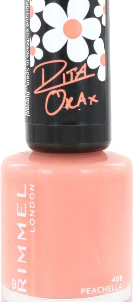 Rimmel London 60 seconds supershine nailpolish Rita Ora Collection - 815 Peachella - Nagellak