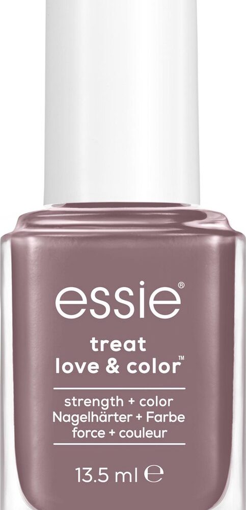 essie - TREAT LOVE & COLOR™ - 90 on the mauve - grijs - nagelverharder met calcium & camellia-extract - 13,5 ml