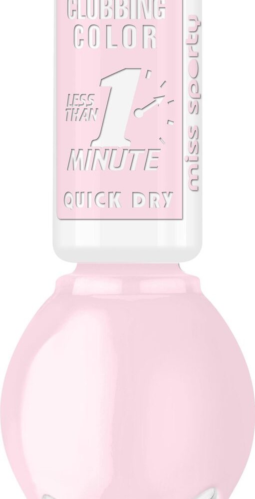 Miss Sporty - Boeing Brush Clubbing Colors Nailpolish - Candy Floss - Roze
