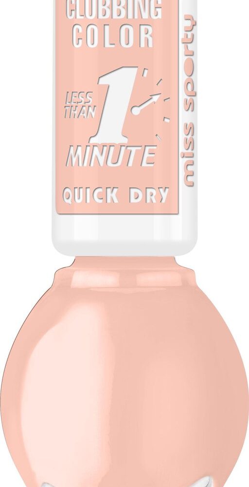 Miss Sporty - Boeing Brush Clubbing Colors Nailpolish - Peach Light - Oranje