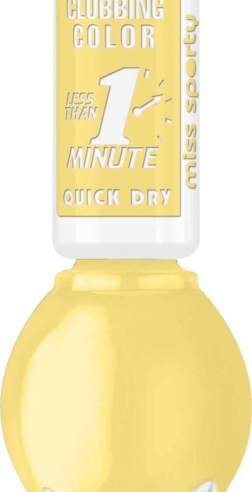 Miss Sporty - Boeing Brush Clubbing Colors Nailpolish - Lemon Drop - Rood