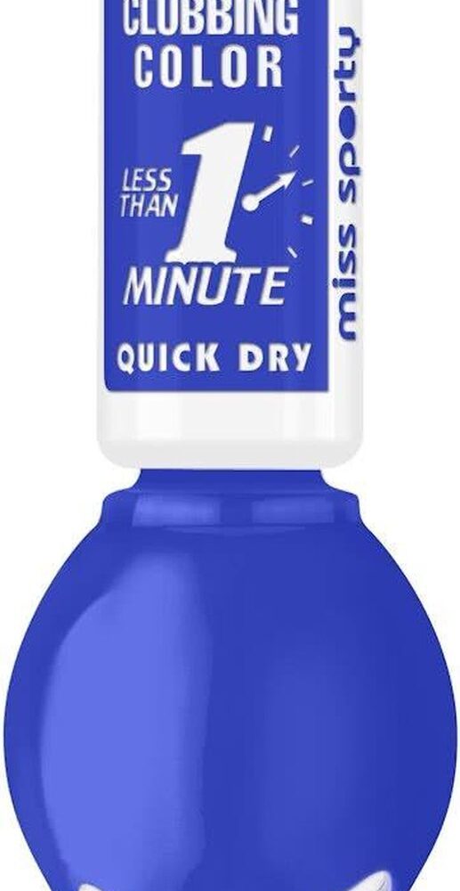 Miss Sporty - Boeing Brush Clubbing Colors Nailpolish - Pop Fiction - Blauw