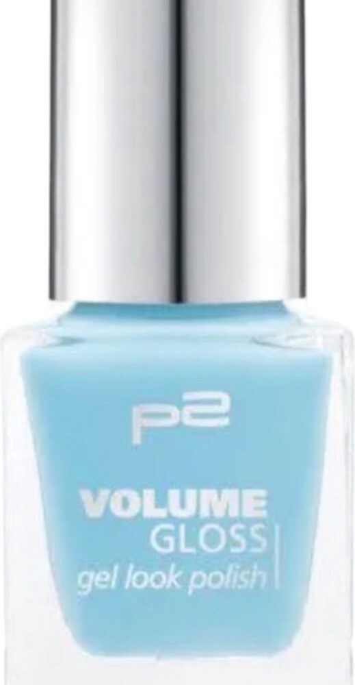 P2 EU Cosmetics Gel Look 400 Soul Searcher Light Blue Nagellak 12ml
