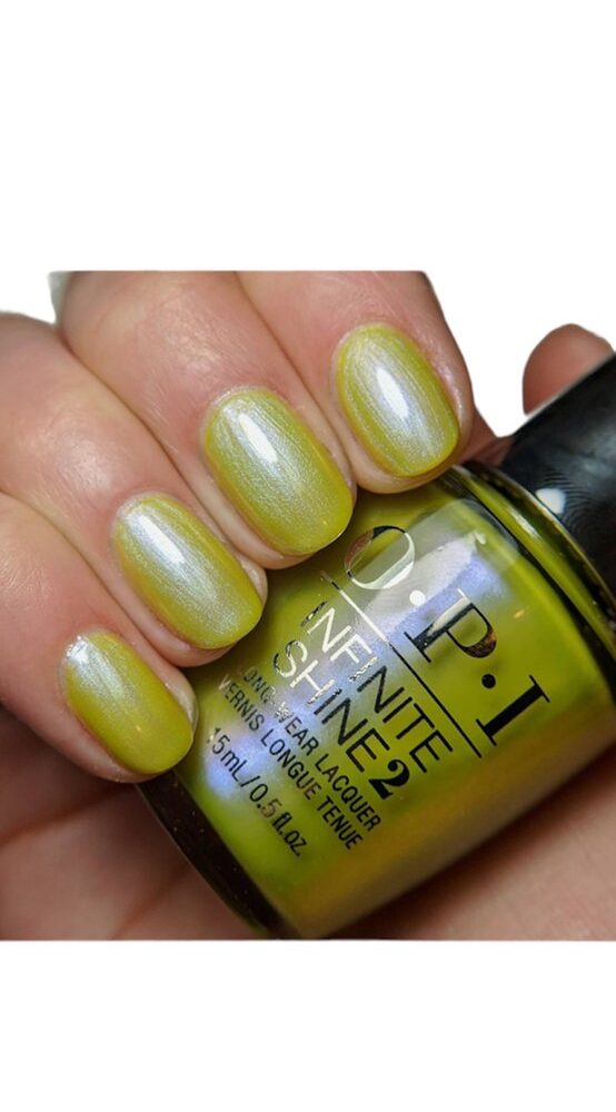 OPI Infinite Shine2 Nagellak Optical illusion-sun Chrome geel 15ml