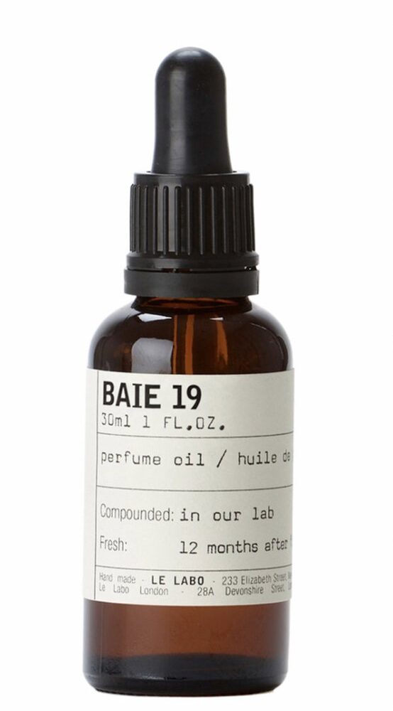 Le Labo Grasse New York BAIE 19 Parfum Oil / olie Parfum Huile de Parfum 30ml