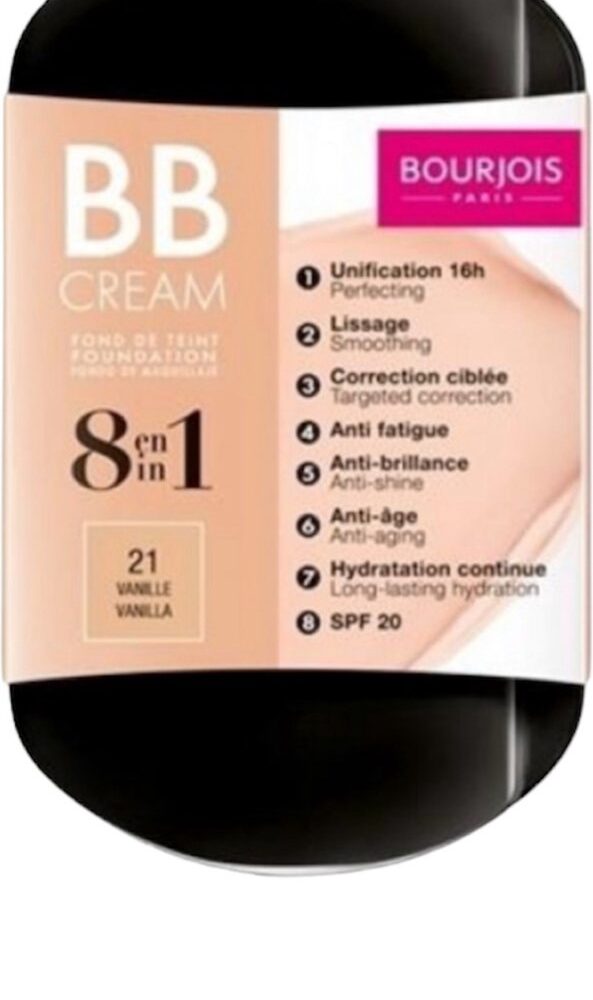 Bourjois BB Cream 8in1 Compleet Poeder Foundation 21 Vanilla nude