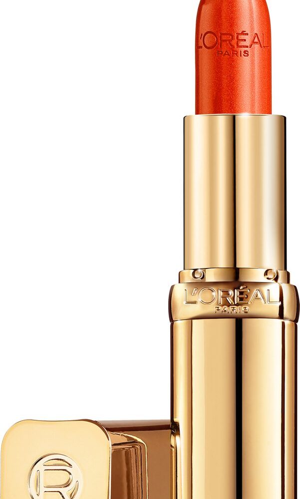 L’Oréal Paris Color Riche Satin Lipstick - Verzorgende, Lippenstift Verrijkt met Arganolie - 163 Orange Magique - Oranje - 4,54 gr