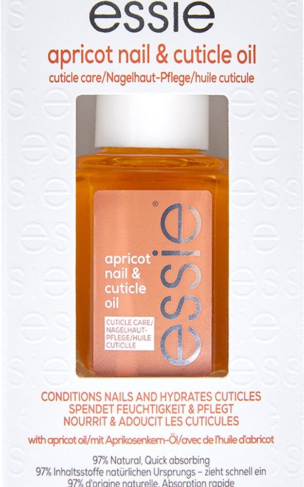 essie - nagelverzorging - apricot nail & cuticle oil - verzorgende nagel- en nagelriemolie met abrikozenolie - 13,5 ml