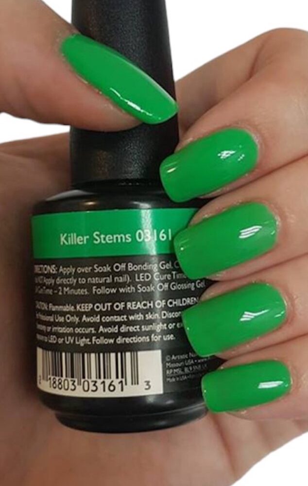 Artistic Colour Gloss GelLak LED Killer Stems 03161 wild Groen USA 15ml