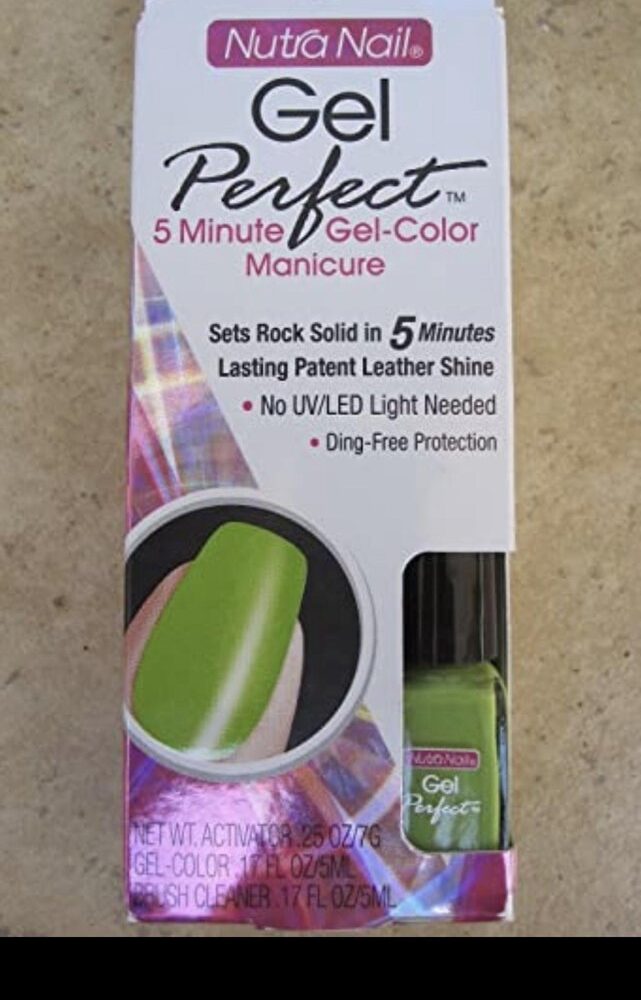 Nutra Nail Gel Perfect 5 Minute Gel-Color Lime/groen