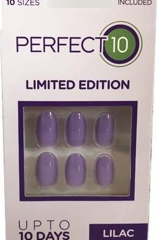 Full Cover Nageltips Perfect 10, Lilac