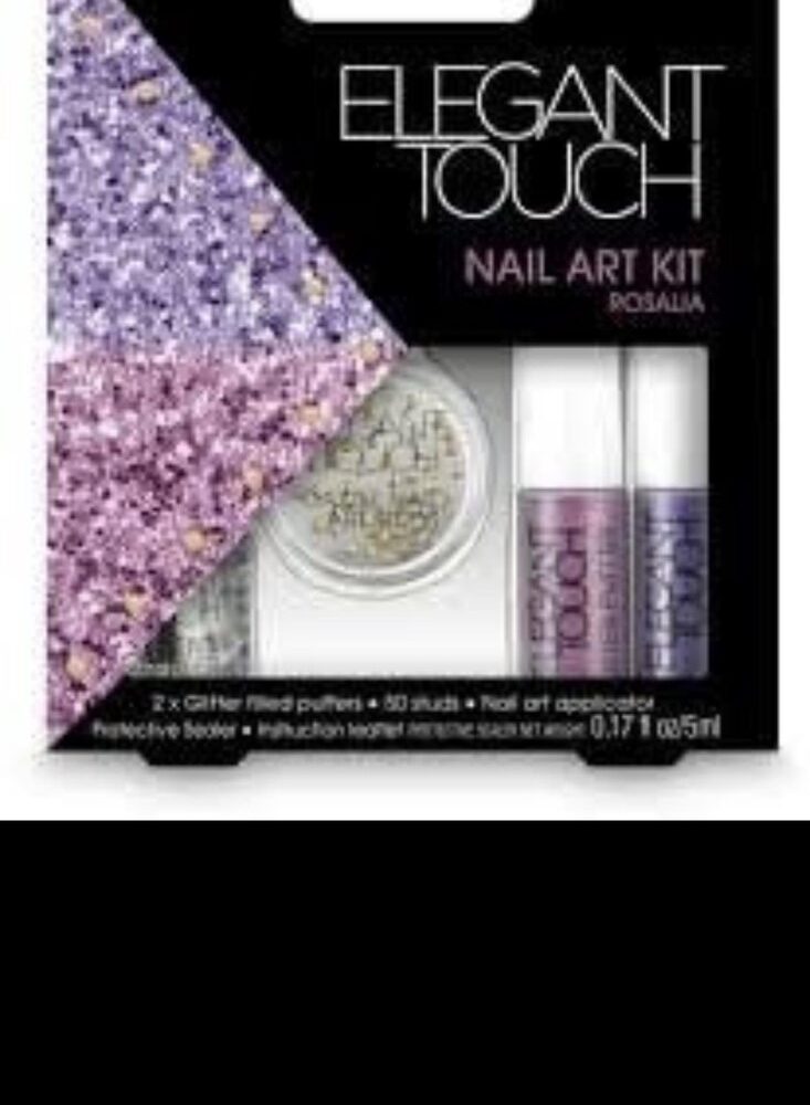 Elegant Touch Nail Art Kit Rosalia 5 delig