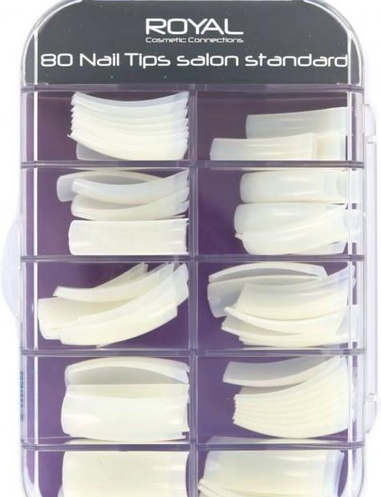 Royal 80 Natural Nail Tips
