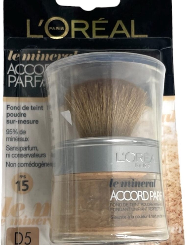 L'OREAL Accord Parfait Mineral Poeder D5 Sable Doré 7g