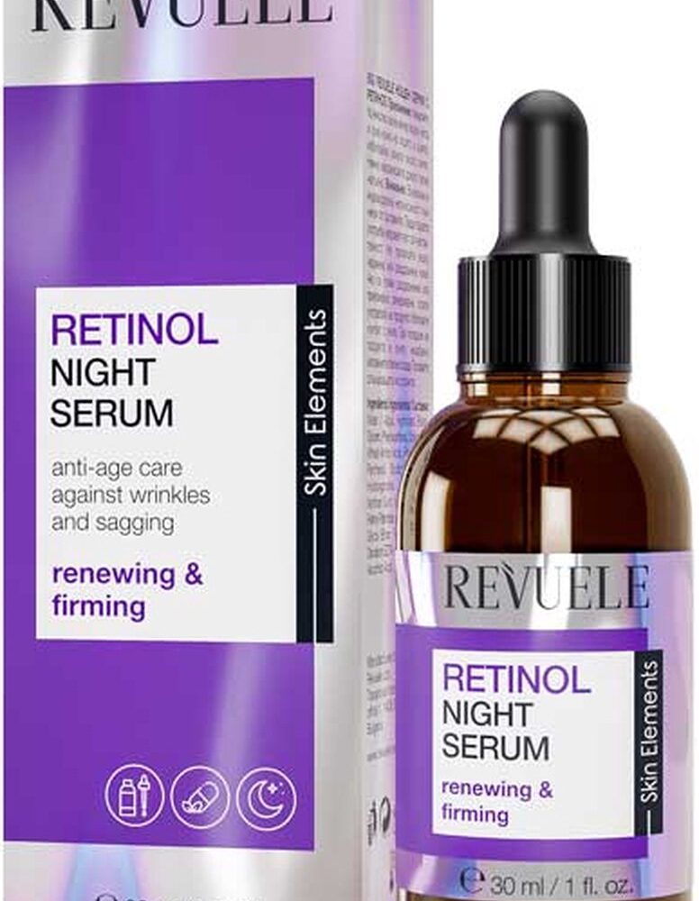 Revuele - Retinol Anti Age Care Night Serum - 30ml