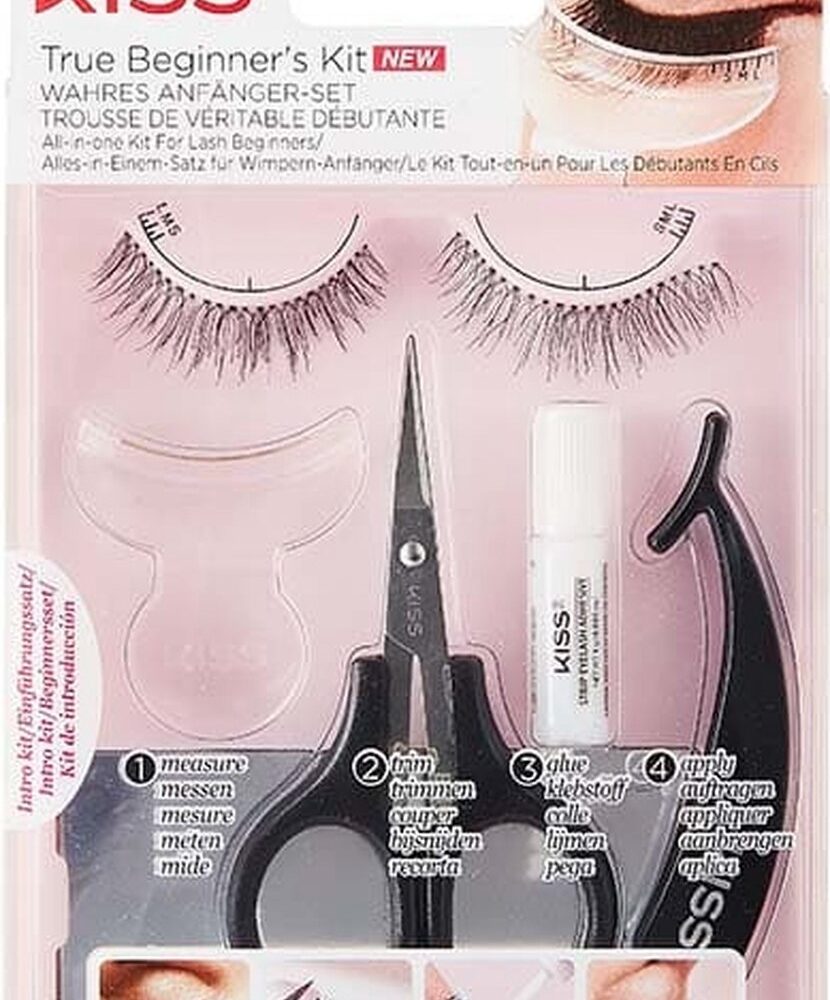 Kiss My Face - 101 Effortless All-In-One Kit For Lash Beginners - Úvodní sada pro první aplikaci řas Lash (L)