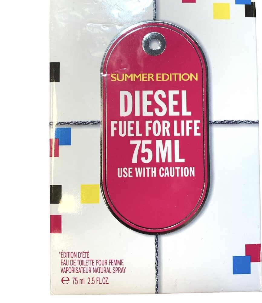 Diesel Fuel For Life Pour Femme Summer Edition 75m Edittion Use With Caution