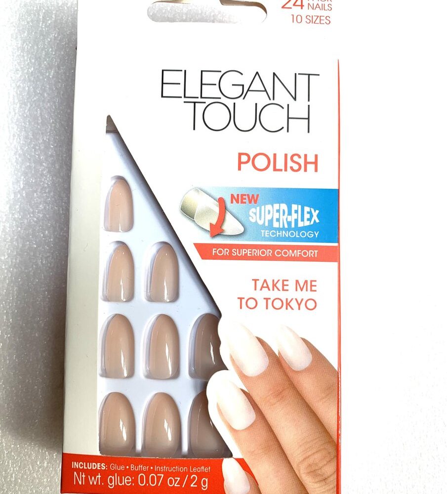 Elegant Touch Kunstnagels Take Me To Tokyo 24 stuks+Lijm