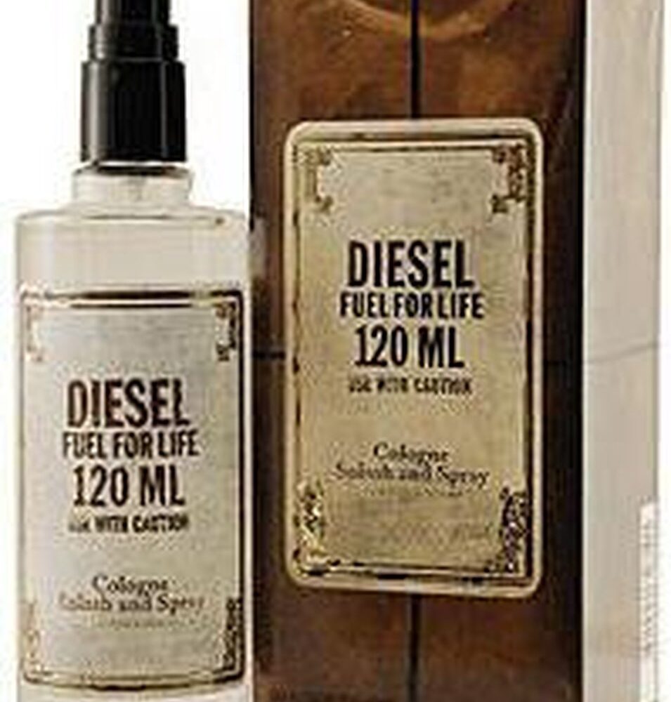 Diesel - Fuel for Life  cologne splash and Spray edt 120ml