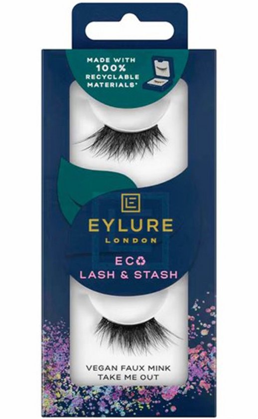 Eylure London Wimpers Eco Lash & Stash Take me Out + lijm