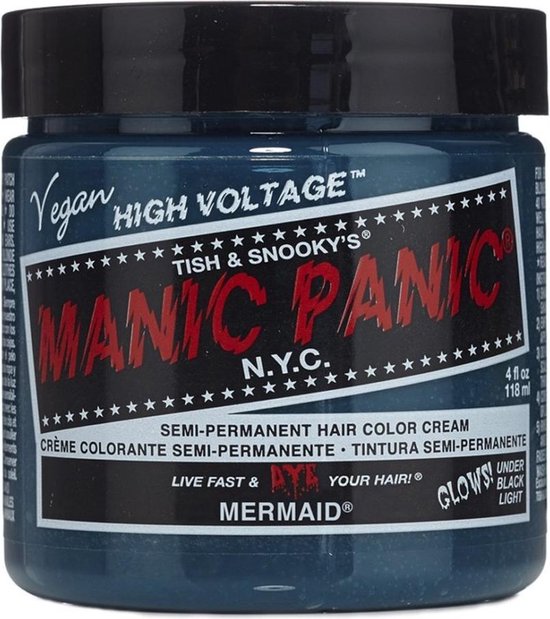 Manic Panic Semi permanente haarverf Mermaid Classic Groen