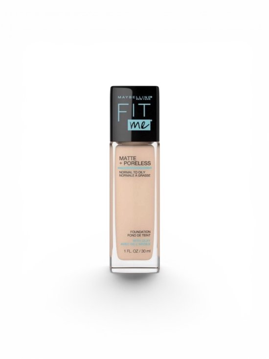 Maybelline Fit Me Matt foundation Flacon 102 lights porcelain 30ml 12h