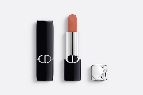 Dior Rouge Couture Colour Lipstick Floral Lip Care 200 Nude Touch Velvet